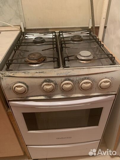 Газовая плита бу 4 конфорки