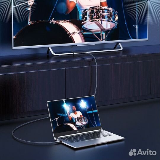 Кабель usams hdmi-hdmi 2.0 US-SJ529 U74 4K 3m