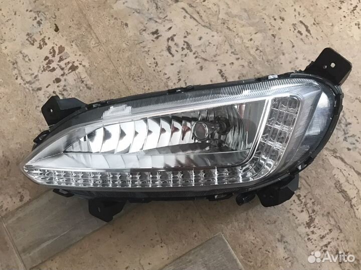Фара новая левая Санта Фе 3