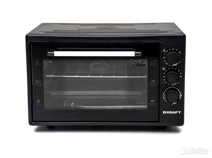Мини-печь kraft KF-MO 4500 BL черный