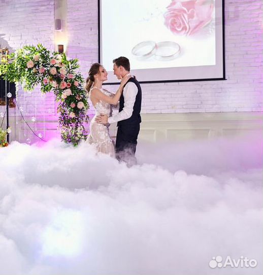 Тяжелый дым на свадьбу. Холодные фонтаны