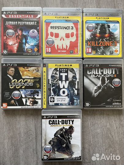 Игры для PlayStation 3, XBox