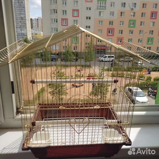 Клетка для попугая новая