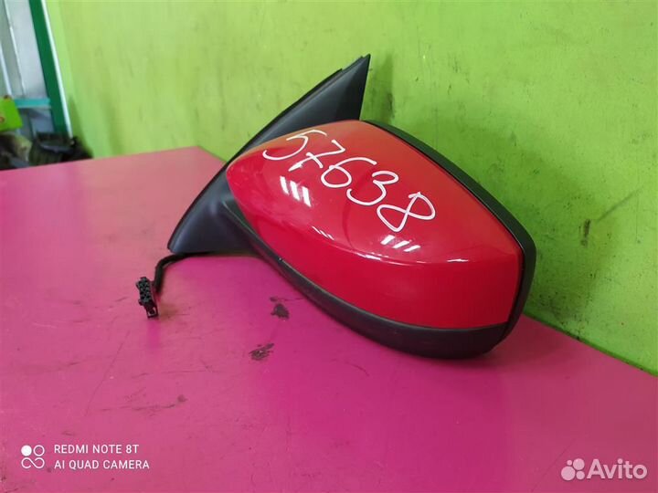 Зеркало левое Skoda Rapid Шкода Рапид 2012-2021