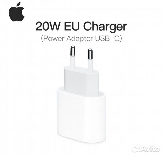 Сетевой адаптер для iPhone USB Type-C 20W