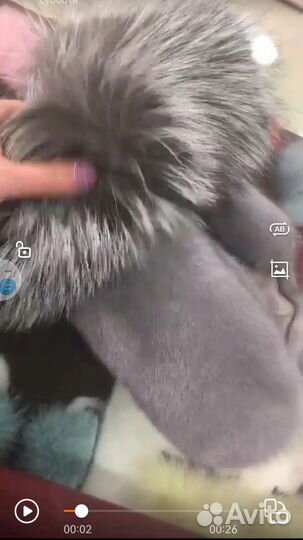 Варежки из норки, разные цвета, новые