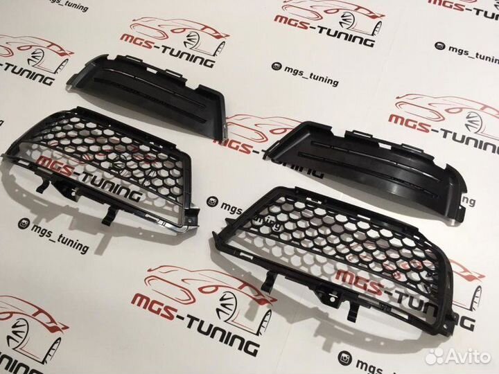 Левая и правая сетка S63/65 Mercedes