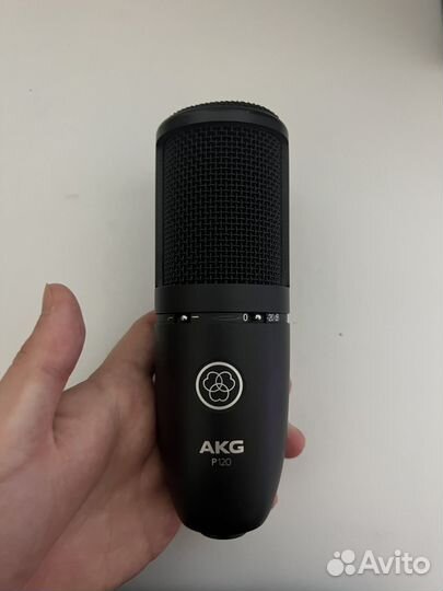 Студийный конденсаторный микрофон AKG P120