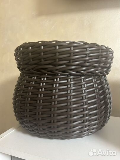 Кашпо из ротанга 12 литров