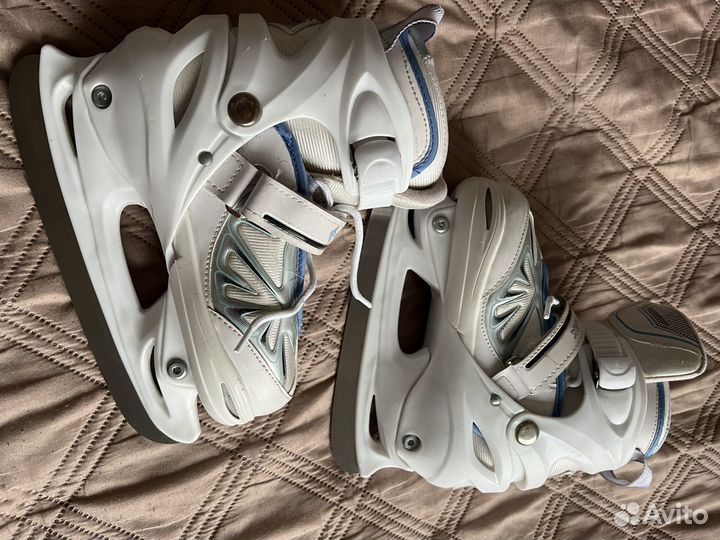 Коньки раздвижные 35 36 37 38
