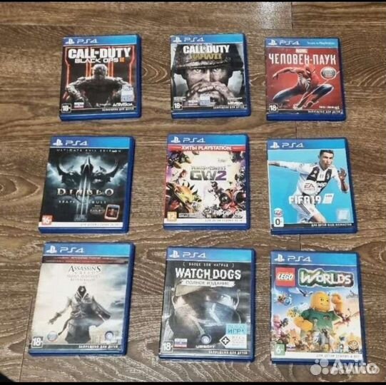 Sony PlayStation 4 PRO 1TB + Dualshock + 11 игр