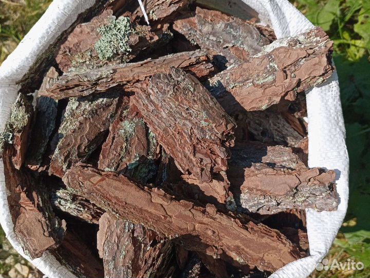 Кора мульча сосновая