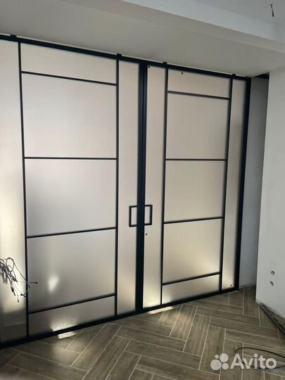 Перегородка из профиля