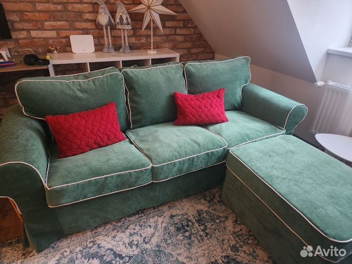 Чехол для 3-местного дивана Экторп (икеа)