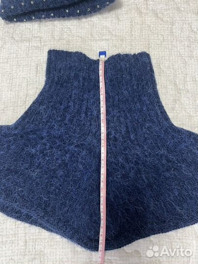 Комплект шапка и манишка