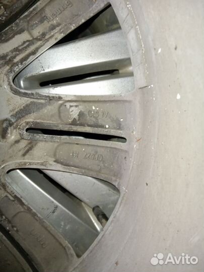 Литье диски r17 5x110 бу