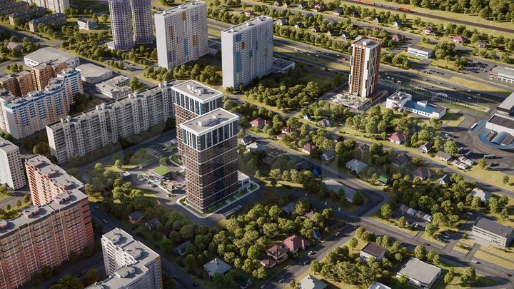 2-к. квартира, 77,6 м², 16/25 эт.