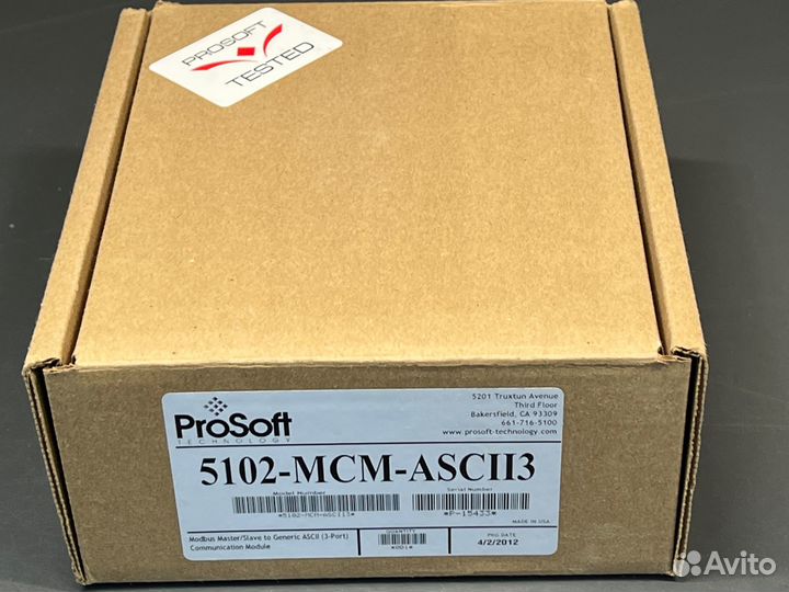 ProSoft 5102-MCM-ascii3 новый, 1 шт