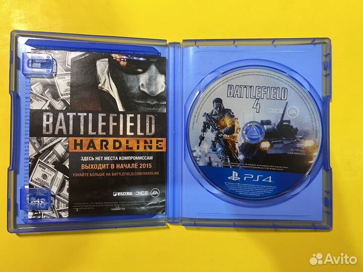 Battlefield 4 PS4 диск