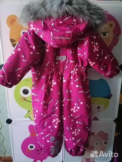Зимний комбинезон для девочки