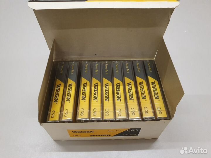 Аудиокассеты Watson C90, Apex PRO one 60, Topland
