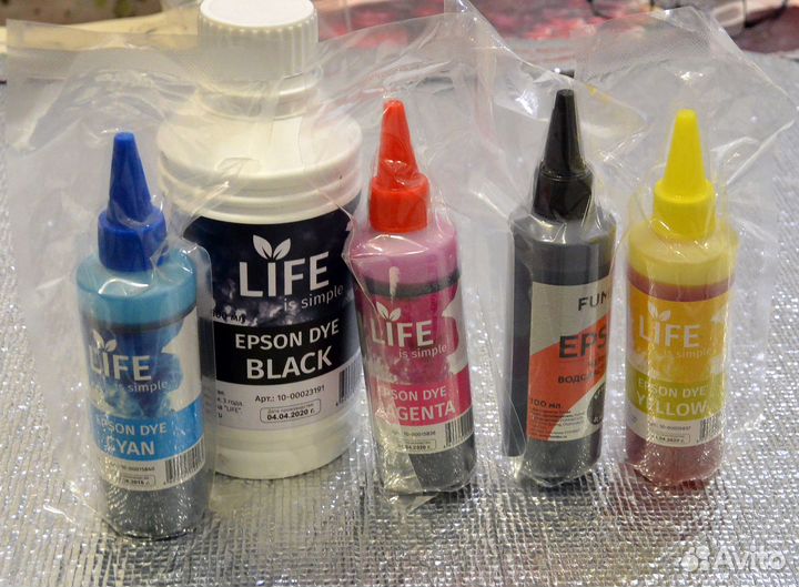 Чернила для принтера epson