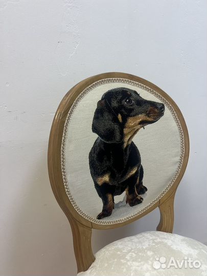 Стул для гостиной, мягкий стул, стул медальон