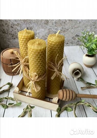 Свечи из вощины