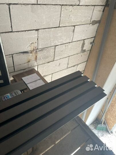 Вкртикальный сайдинг из дпк Рейка дпк