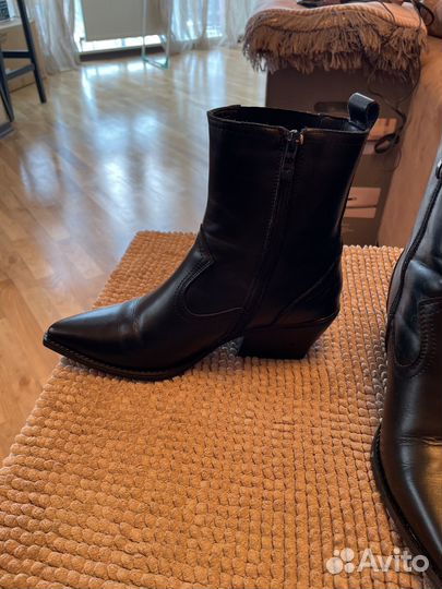 Полусапоги Казаки из натуральной кожи 41