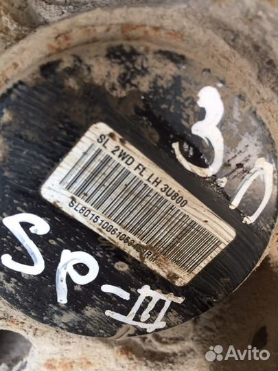 Кулак задний левый Hyundai / KIA