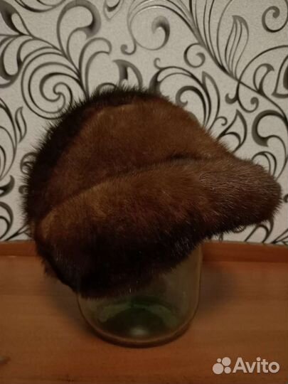Шапка норковая женская