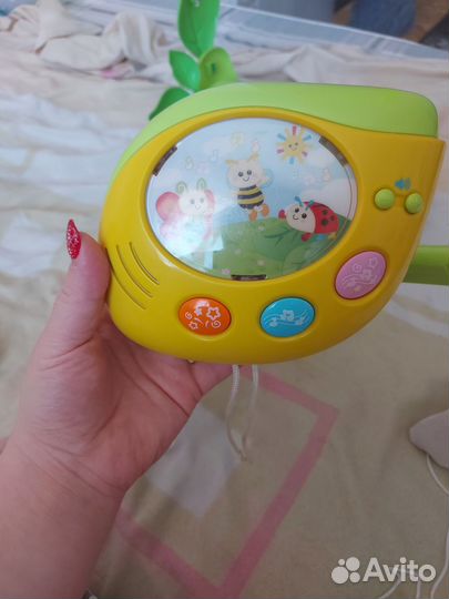 Мобиль на кроватку с подсветкой и музыкой