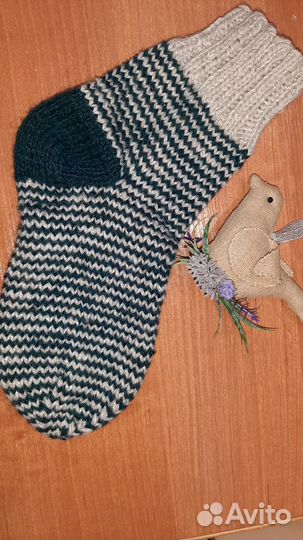 Носки вязаные