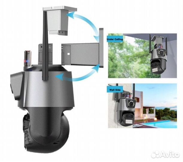 Поворотная IP Камера