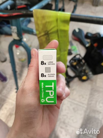 TPU камера 27,5 и заплатки TPU