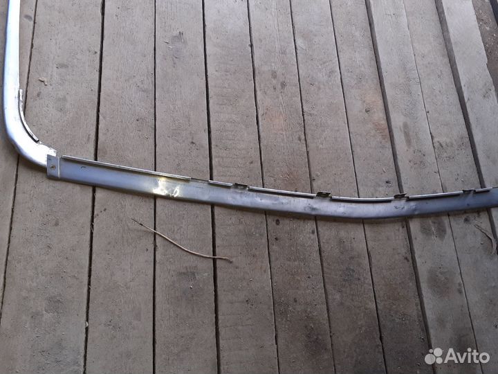 Накладки переднего бампера Ауди 100