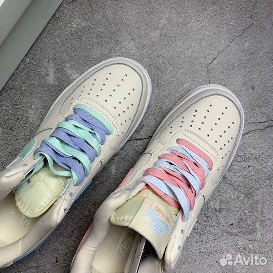 Кроссовки nike air force 1 07 белые