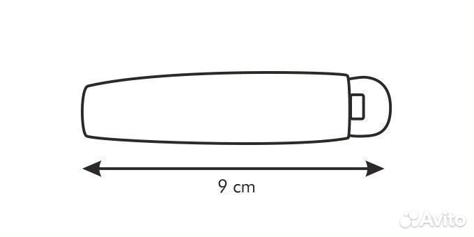 Зажим для пакетов Tescoma Presto 9см, 6шт