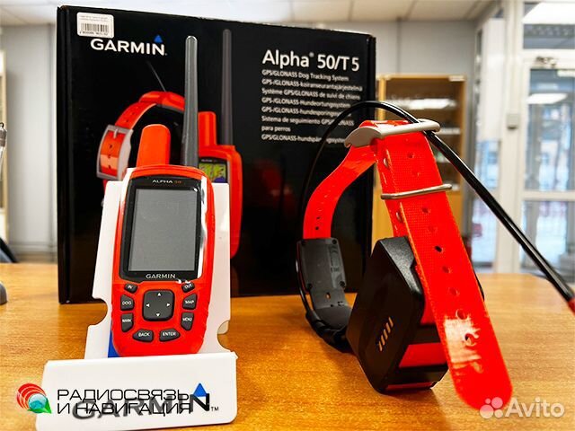 Навигатор garmin alpha 50 + ошейник T5 RUS