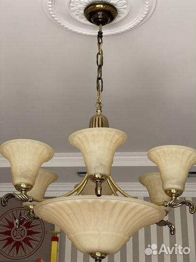 Люстра Муранское стекло (Италия)