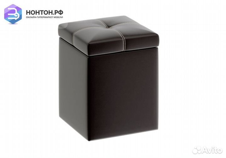 Пуф Остин коричневый