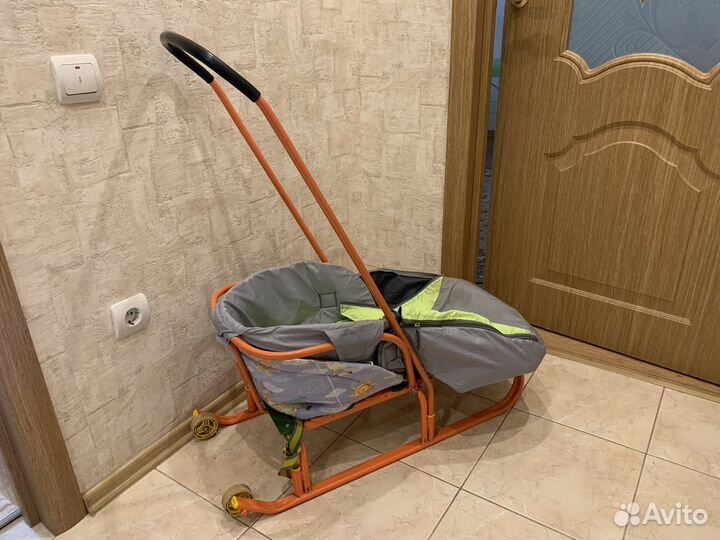 Коляска санки