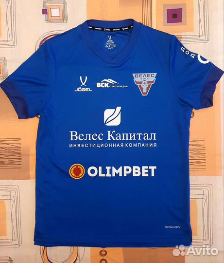Футболка майка фк Велес с автографами сезон 2023