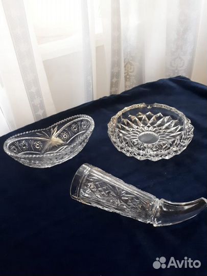 Вазы хрусталь СССР