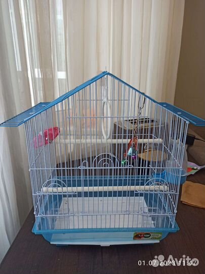 Клетка для попугая бу