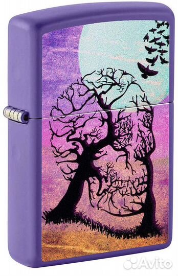 Зажигалка бензиновая Zippo 48638 Skull Tree