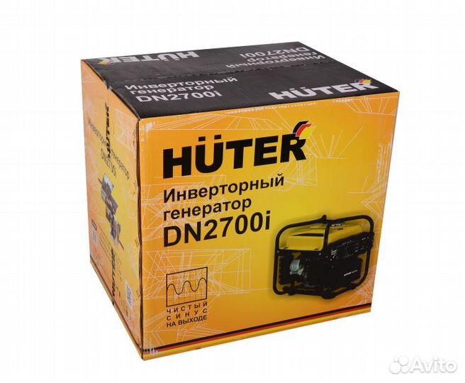 Инверторный генератор huter DN2700i