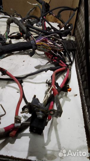 Проводка двигателя Renault Megane 3