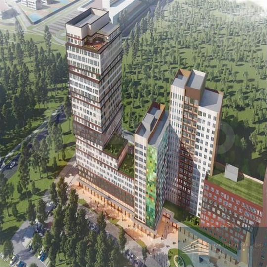 1-к. квартира, 55,4 м², 7/23 эт.